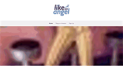 Desktop Screenshot of likeanangel.com